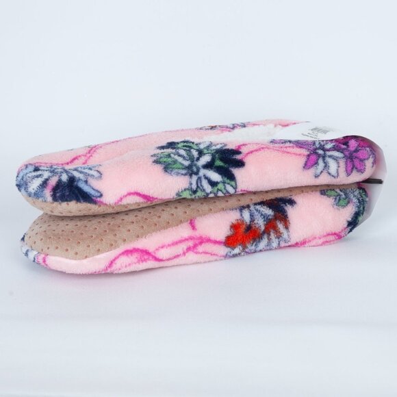 3 for $25 Vera Bradley Cozy Life Slippers in Hope Blooms Light Pink Size S NWT - Picture 4 of 4